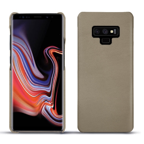 Custodia in pelle Samsung Galaxy Note9Darboun sabla ( Pantone #BCB1A1 )