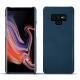 Capa em pele Samsung Galaxy Note9 - Blu mediterran