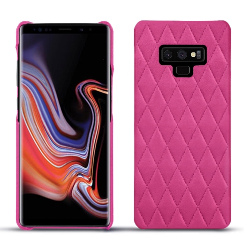 Custodia in pelle Samsung Galaxy Note9Rose BB - Couture ( Pantone #DB599F )