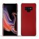 Coque cuir Samsung Galaxy Note9 - Rouge PU