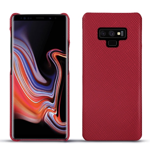 Lederschutzhülle Samsung Galaxy Note9Rouge passion ( Pantone #a6192e ) 