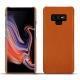 Capa em pele Samsung Galaxy Note9 - Orange vibrant