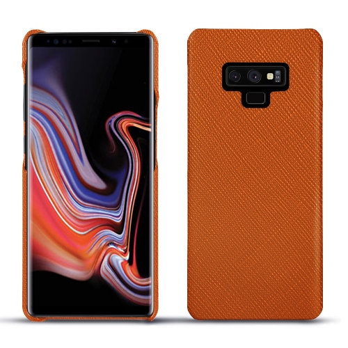 Lederschutzhülle Samsung Galaxy Note9Orange vibrant ( Pantone #e36b39 ) 