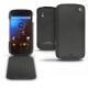 Custodia in pelle LG Google Nexus 4  - Noir ( Nappa - Black ) 