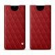 Funda de piel Samsung Galaxy Note8 - Rouge - Couture ( Nappa - Pantone 199C ) 