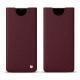 Pochette cuir Samsung Galaxy Note8 - Lie de vin ( Pantone 5115C ) 