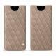 Samsung Galaxy Note8 leather pouch - Taupe vintage - Couture