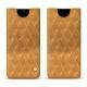 Samsung Galaxy Note8 leather pouch - Or Maïa - Couture