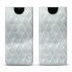 Pochette cuir Samsung Galaxy Note8 - Platinium - Couture