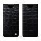 Funda de piel Samsung Galaxy Note8 - Crocodile nero