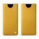 Samsung Galaxy Note8 leather pouch - Jaune soulèu