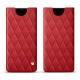 Capa em pele Samsung Galaxy Note8 - Rouge troupelenc - Couture