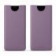 Samsung Galaxy Note8 leather pouch - Lilas PU