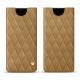Samsung Galaxy Note9 leather pouch - Sable vintage - Couture