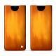 Pochette cuir Samsung Galaxy Note9 - Orange Patine