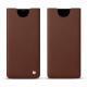 Pochette cuir Samsung Galaxy Note9 - Marron délicat