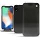 Capa em pele Apple iPhone Xr - Onyx ( Black ) 