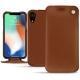 Funda de piel Apple iPhone Xr - Marron ( Nappa - Pantone 1615C ) 