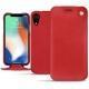 Custodia in pelle Apple iPhone Xr - Rouge troupelenc