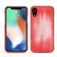 Funda de piel Apple iPhone Xr - Rose Patine