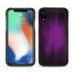 Funda de piel Apple iPhone Xr - Violet Patine