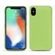 硬质真皮保护套 Apple iPhone Xs Max - Vert olive ( Nappa - Pantone 578U ) 
