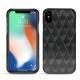 Apple iPhone Xs Max leather cover - Onyx - Couture