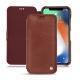 Apple iPhone Xs Max leather case - Passion vintage ( Glutton - Red ) 