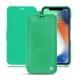Custodia in pelle Apple iPhone Xs Max - Menthe vintage ( Pantone 562C ) 