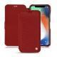 Funda de piel Apple iPhone Xs Max - Tomate ( Pantone 187C ) 