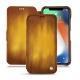 Custodia in pelle Apple iPhone Xs Max - Doré Patine