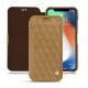 Apple iPhone Xs Max leather case - Sable vintage - Couture