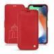 Capa em pele Apple iPhone Xs Max - Rouge troupelenc