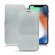 Funda de piel Apple iPhone Xr - Platinium ( Pantone 877C ) 