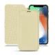 Apple iPhone Xr leather case - Beige ( Nappa - Pantone 7502C ) 