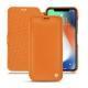 Capa em pele Apple iPhone Xr - Orange ( Nappa - Pantone 1495U ) 