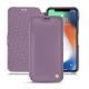 Housse cuir Apple iPhone Xr - Lilas ( Nappa - Pantone 2645U ) 