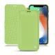Custodia in pelle Apple iPhone Xr - Vert olive ( Nappa - Pantone 578U ) 