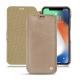 Funda de piel Apple iPhone Xr - Taupe vintage ( Pantone 7530C ) 