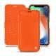 Funda de piel Apple iPhone Xr - Orange fluo