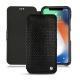 Housse cuir Apple iPhone Xr - Serpent nero