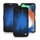 Capa em pele Apple iPhone Xr - Bleu Patine