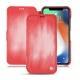 Capa em pele Apple iPhone Xr - Rose Patine
