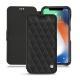 Custodia in pelle Apple iPhone Xr - Noir - Couture ( Nappa - Black ) 