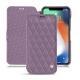 Apple iPhone Xr leather case - Lilas - Couture ( Nappa - Pantone 2645U ) 