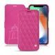 Apple iPhone Xr leather case - Rose BB - Couture