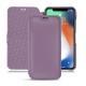 Custodia in pelle Apple iPhone Xr - Lilas PU