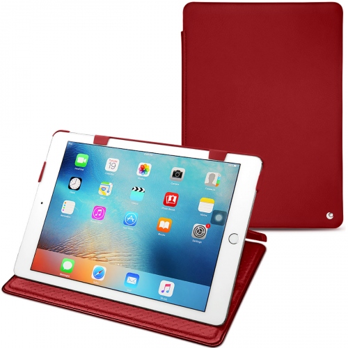 가죽 커버 Apple iPad 9.7' (2017)Rouge ( Nappa - Pantone #d50032 ) 