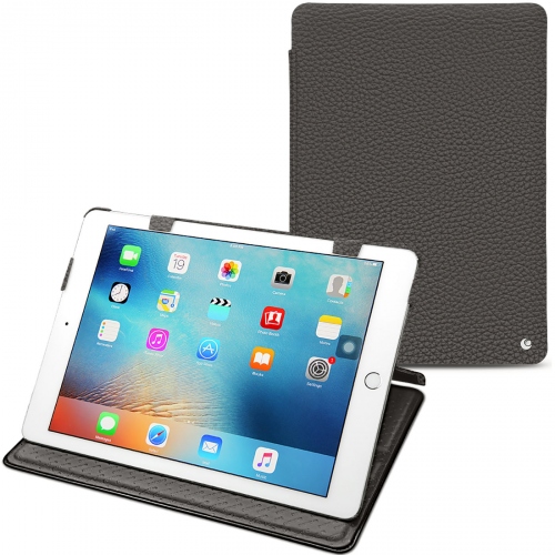 Housse cuir Apple iPad 9.7' (2017) : Coque et protection pour iPad sur NoreveAnthracite ( Pantone #41403c ) 