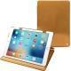 Apple iPad 9.7" (2017) leather case - Or Maïa ( Pantone 871C ) 